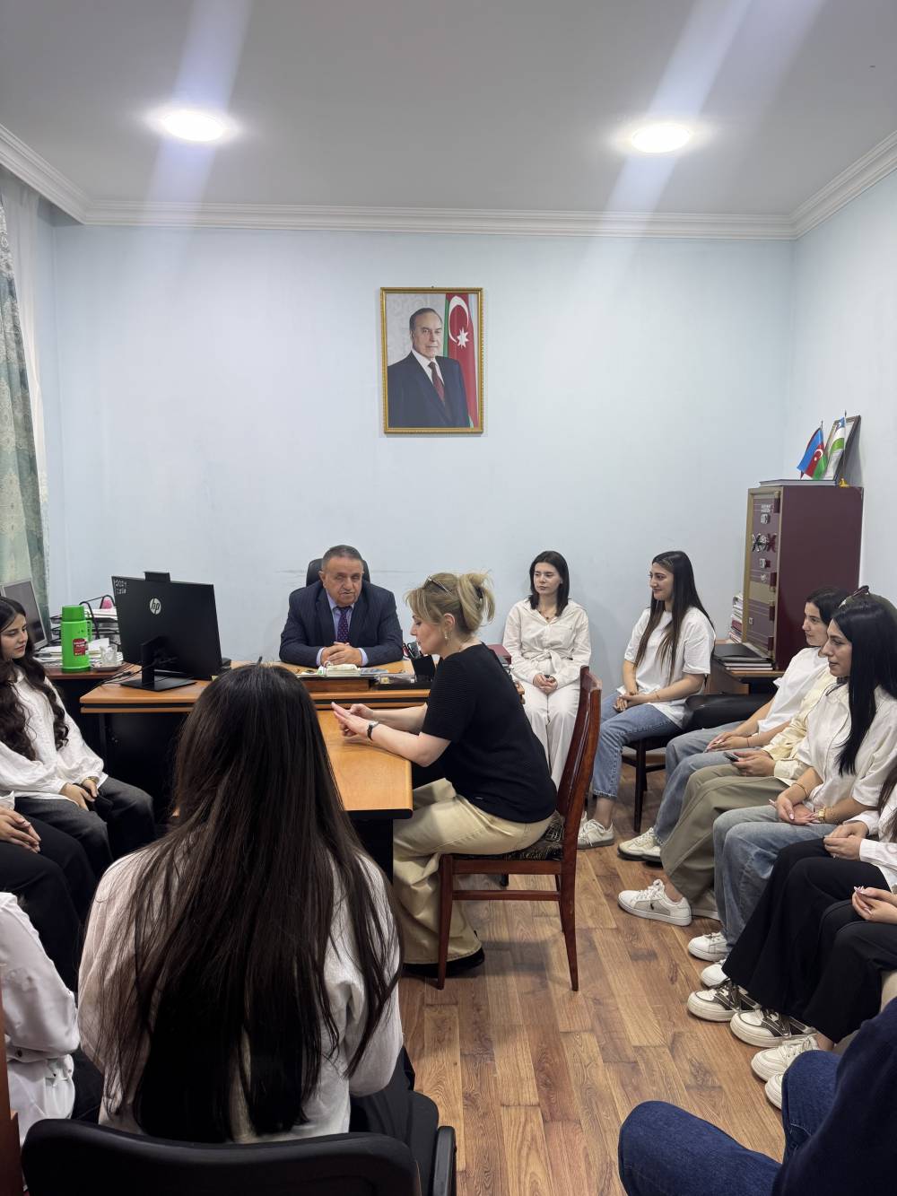 9 İyun – Beynəlxalaq Arxivlər Günü münasibətilə Dövlət Arxivinin Quba filialında “Açıq dərs” keçirilib